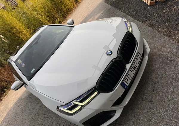 bmw seria 5 BMW Seria 5 cena 247000 przebieg: 89975, rok produkcji 2020 z Poznań
